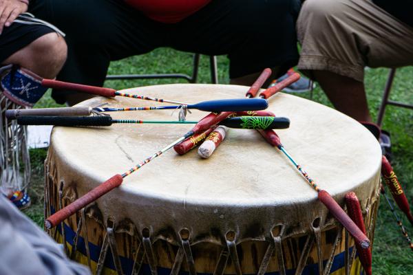 Native American pow wow drum.