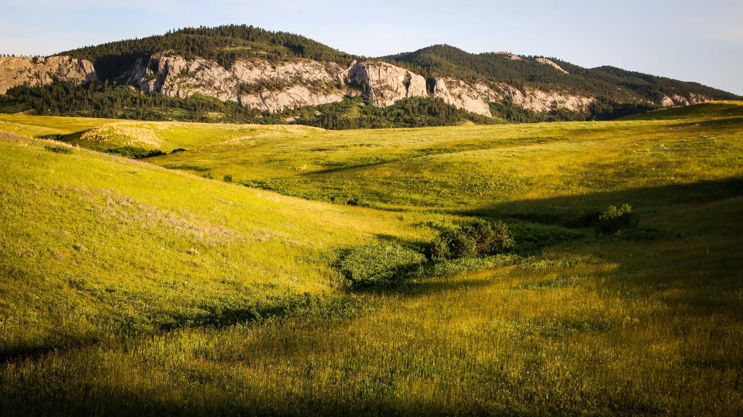 Landscape photo of the Fort Belknap reservation.